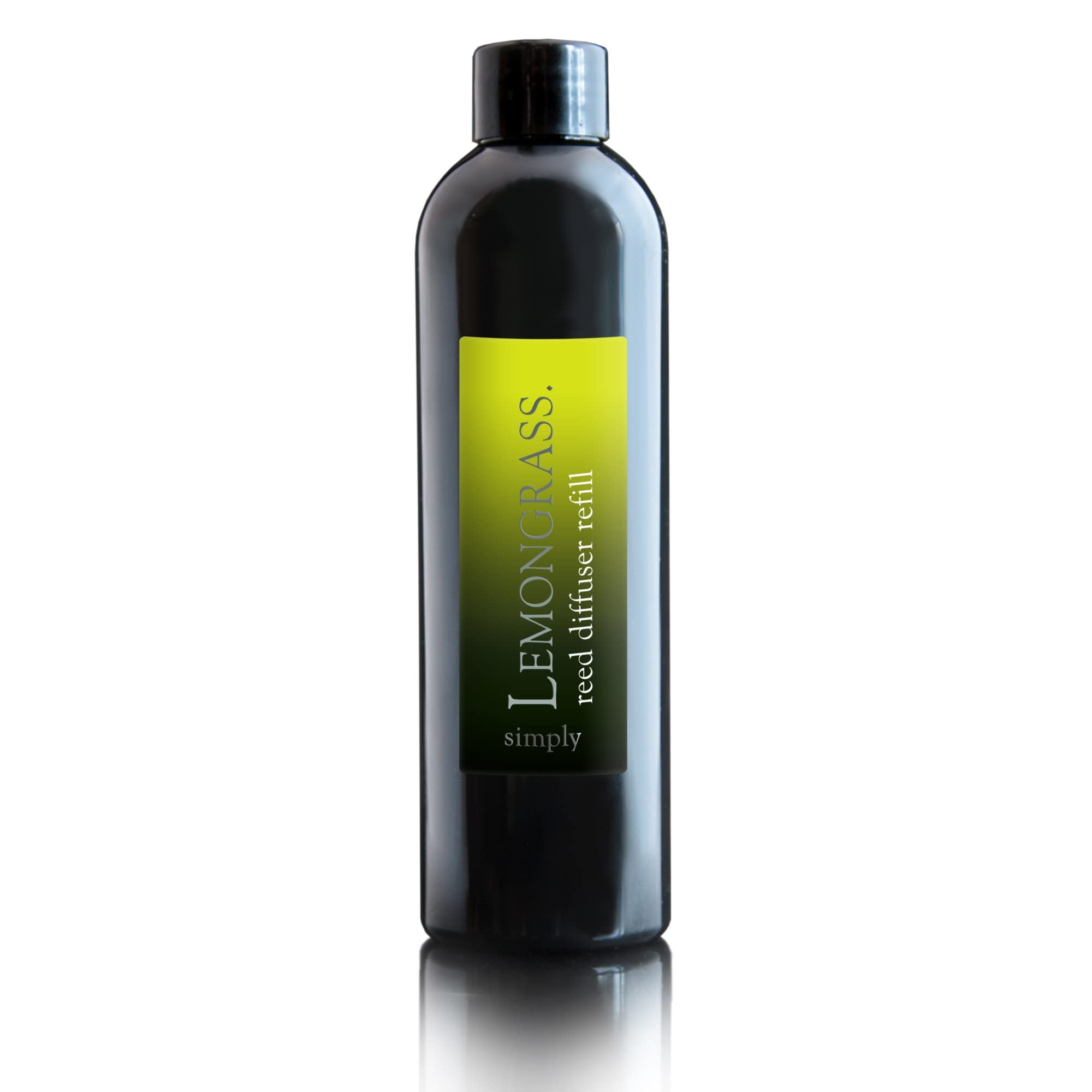 Simply Lemongrass Reed Diffuser Refill - 200Ml, Australian Made & Owned, Cruelty Free & Vegan, Phthalate-Free Fragrance, 100% Recycled & Recylable Packaging