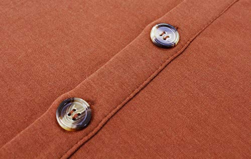 Image of Berydress Women's Casual Beach Summer Dresses 2026 Solid Cotton Flattering A-Line Spaghetti Strap Button Down Midi Sundress