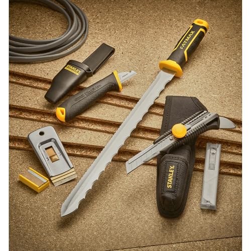 Image of STANLEY 28-500 Razor Blade Scraper with 5 Blades