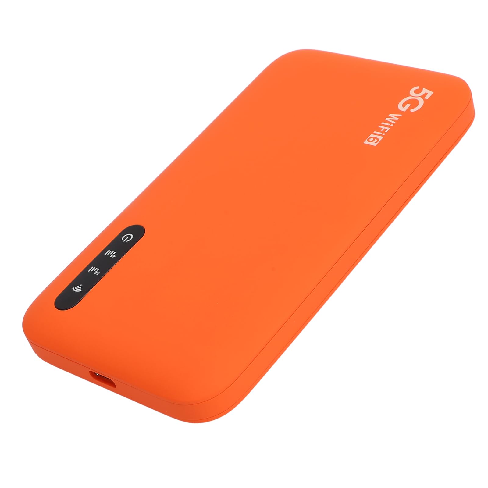 Hotspot mobile 5G, router WiFi6 portatile ad alta velocità con slot per scheda SIM, batteria da 6100 mAh, per viaggi e supporto aziendale, 16 dispositivi Hotspot mobile 5G, router WiFi6 portatile ad
