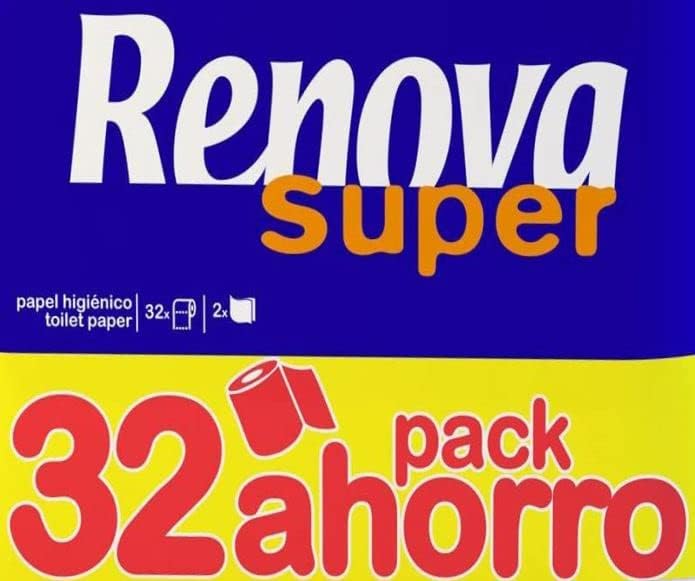 Miniatura 4 de Renova Papel higiénico Super White - 32 Rollos