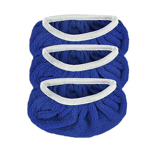 Recambio de Almohadilla de Fregona Reutilizable | Bayetas Barredoras Reutilizables para Fregona,3 Piezas con Ajuste, Suministros de Limpieza Lavables para Hogar, Dormitorio y