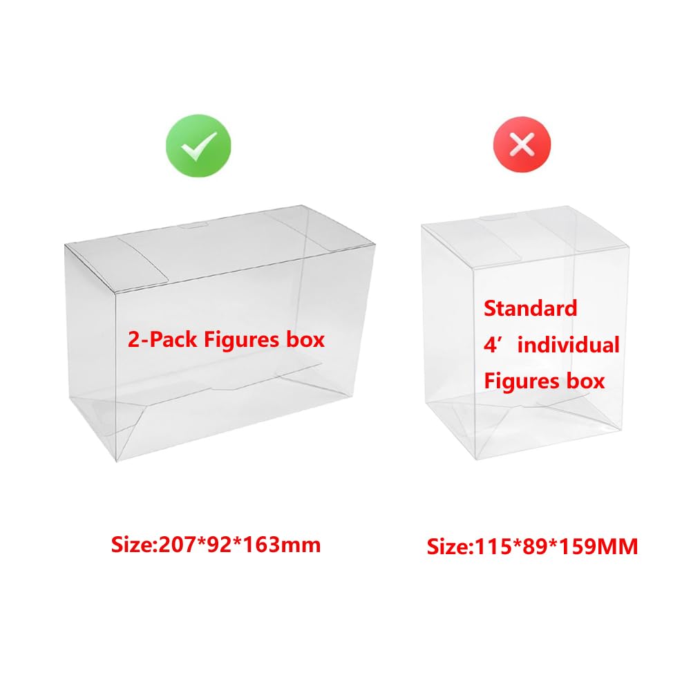 WICAREYO Box Protector for 2-Pack Figures - Image 4