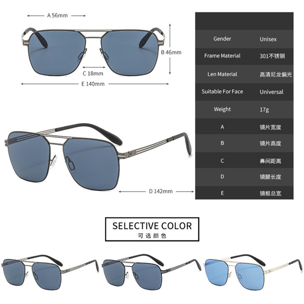 Okulary przeciwsłoneczne Fashion Square 2025 z nylonową ramką z polaryzacją, unisex, z ochroną przeciwsłoneczną, do jazdy samochodem i na świeżym powietrzu. Okulary przeciwsłoneczne z filtrem UV.