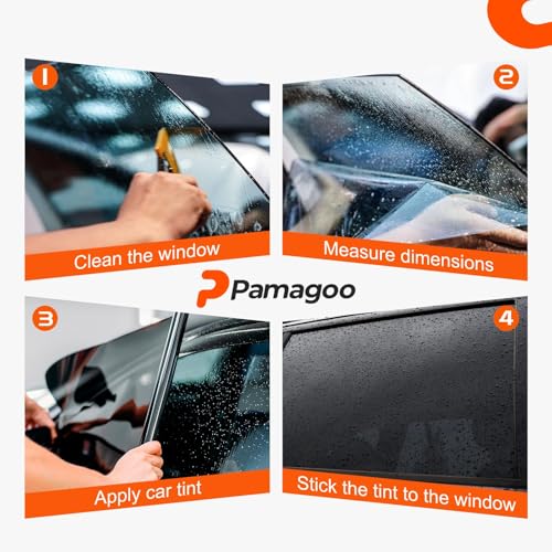 Image of Window Tint Car 5% VLT, 20 inch x20' Ceramic Window Roll | Privacy Sun & Glare Protection, UV Heat Blocking, Scratch Resistant, 5-Layer, 2026 Upgrade