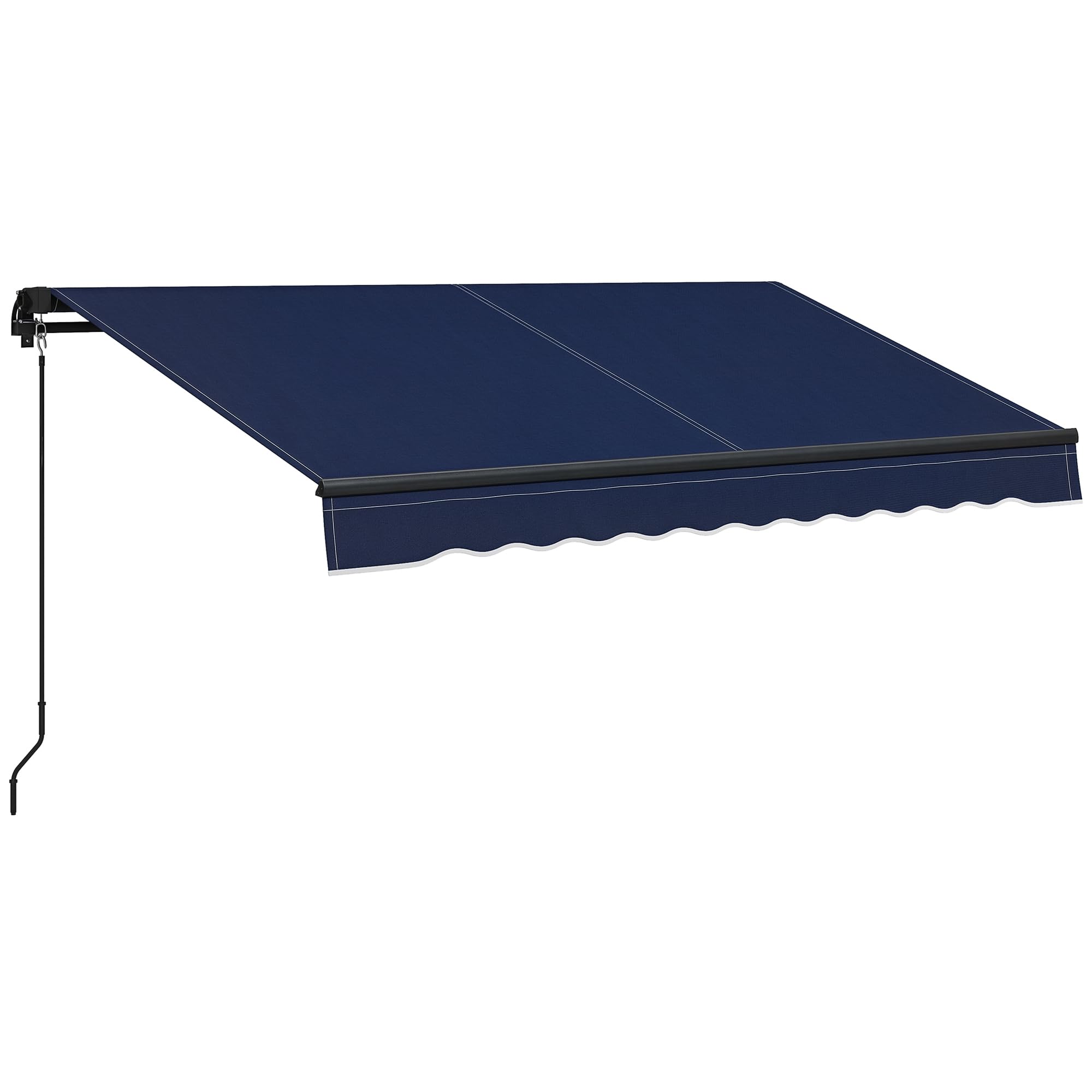 Amazon.com : Outsunny 10' x 8' Retractable Awning, Patio