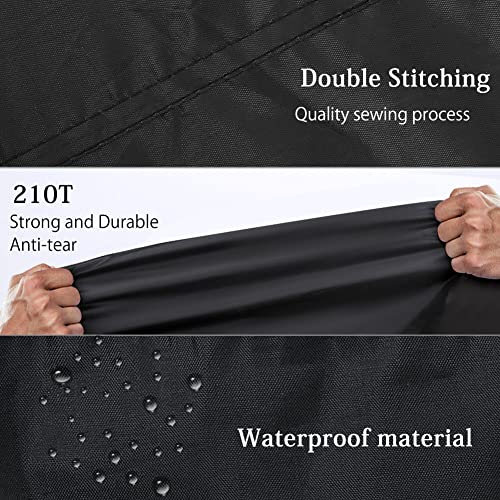 Toptrek Bike Cover, Large Bike Cover for 2 Bikes - Image 3
