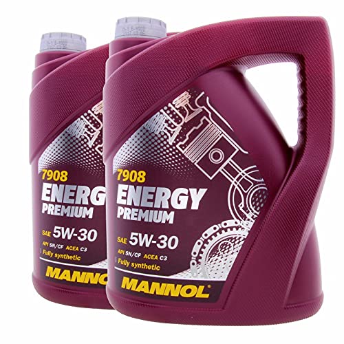 MANNOL Energy Premium Engine Oil 5W-30 C3, 2 x 5L