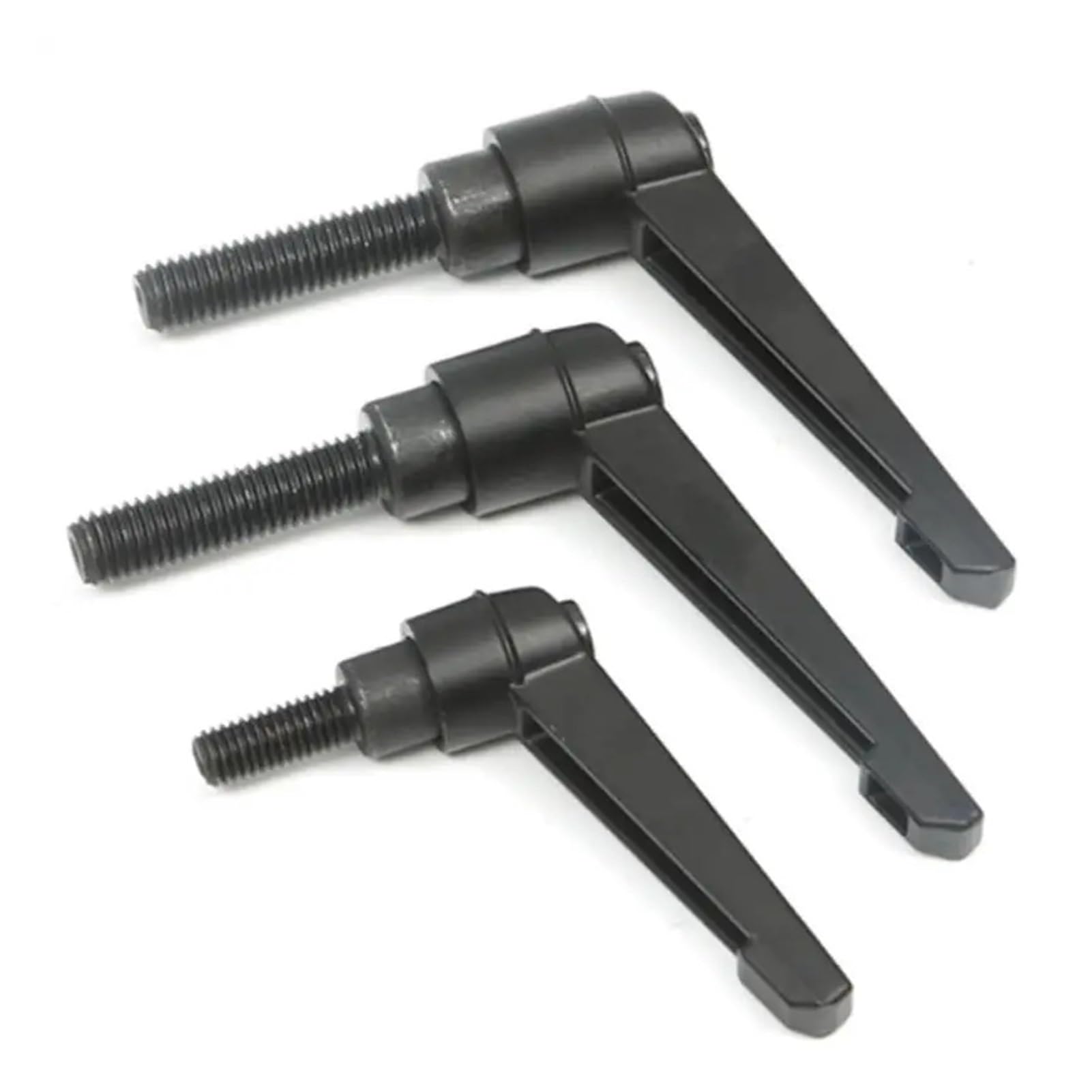 ZUVNIK Adjustable Clamping Lever Handles 1PC M4 M5 M6 M8 M10 M12 Clamping Lever Machinery Adjustable Handle Locking External Male Thread Knob Female Position Screw(M6x12)