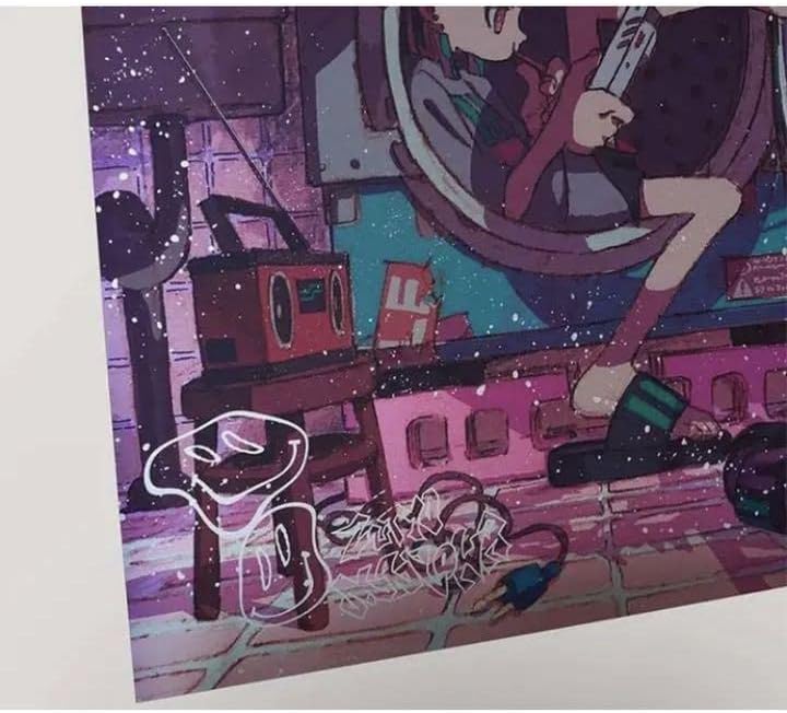 えても㊪ 新品 メタリックポスター 2種 ずっと真夜中でいいのに