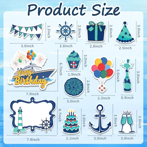 Set 13 imanes decorativos magnéticos para puertas crucero miniatura 2