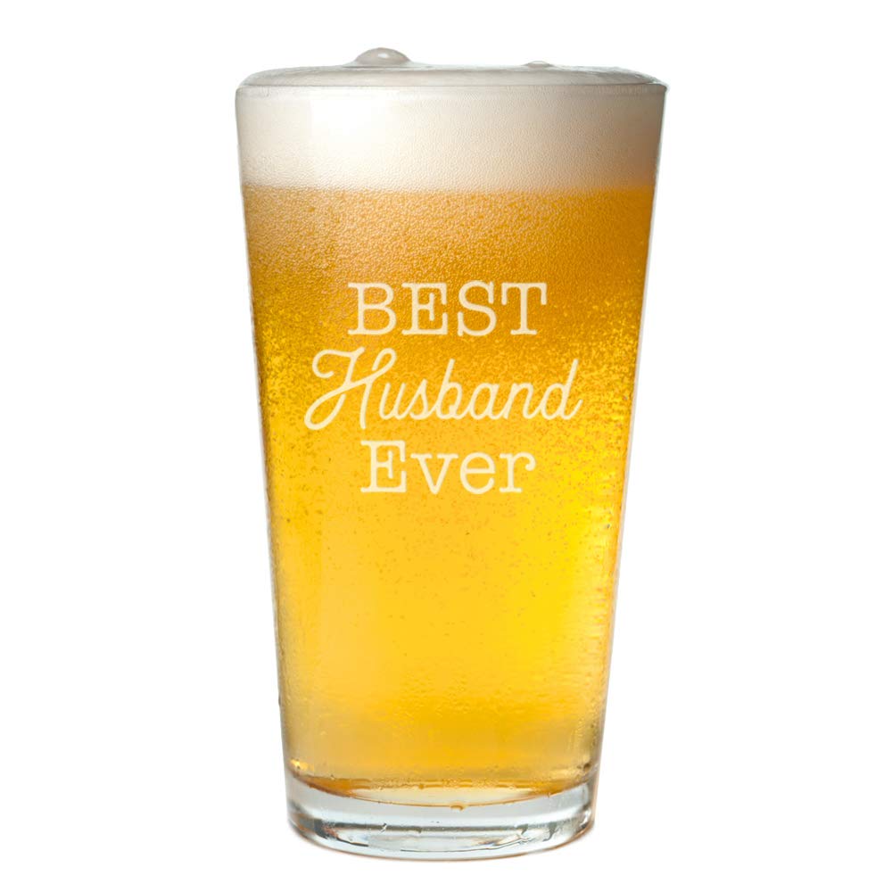 Best Husband Ever Engraved Pint Glass