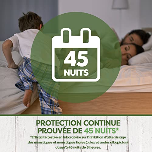 Moustiques Pyrel recharge liquide diffuseur électrique 45 nuits agrumes