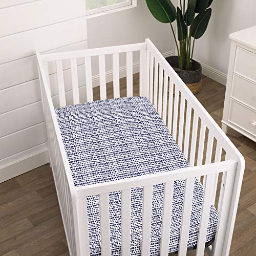 Nojo Seas The Day Blue And White Whale, Narwhal, Sea Lion, Shark 4 Piece Crib Bedding Set - Comforter, 100% Cotton Fitted Crib Sheet, Crib Skirt, And Storage #TOP7