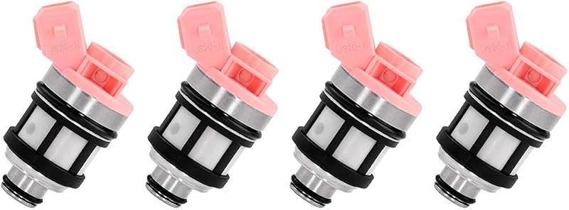 Injetores de combustível SCITOO 1 furo para Nissan D21 3.0L 1990–1994 – Kit com 4 unidades