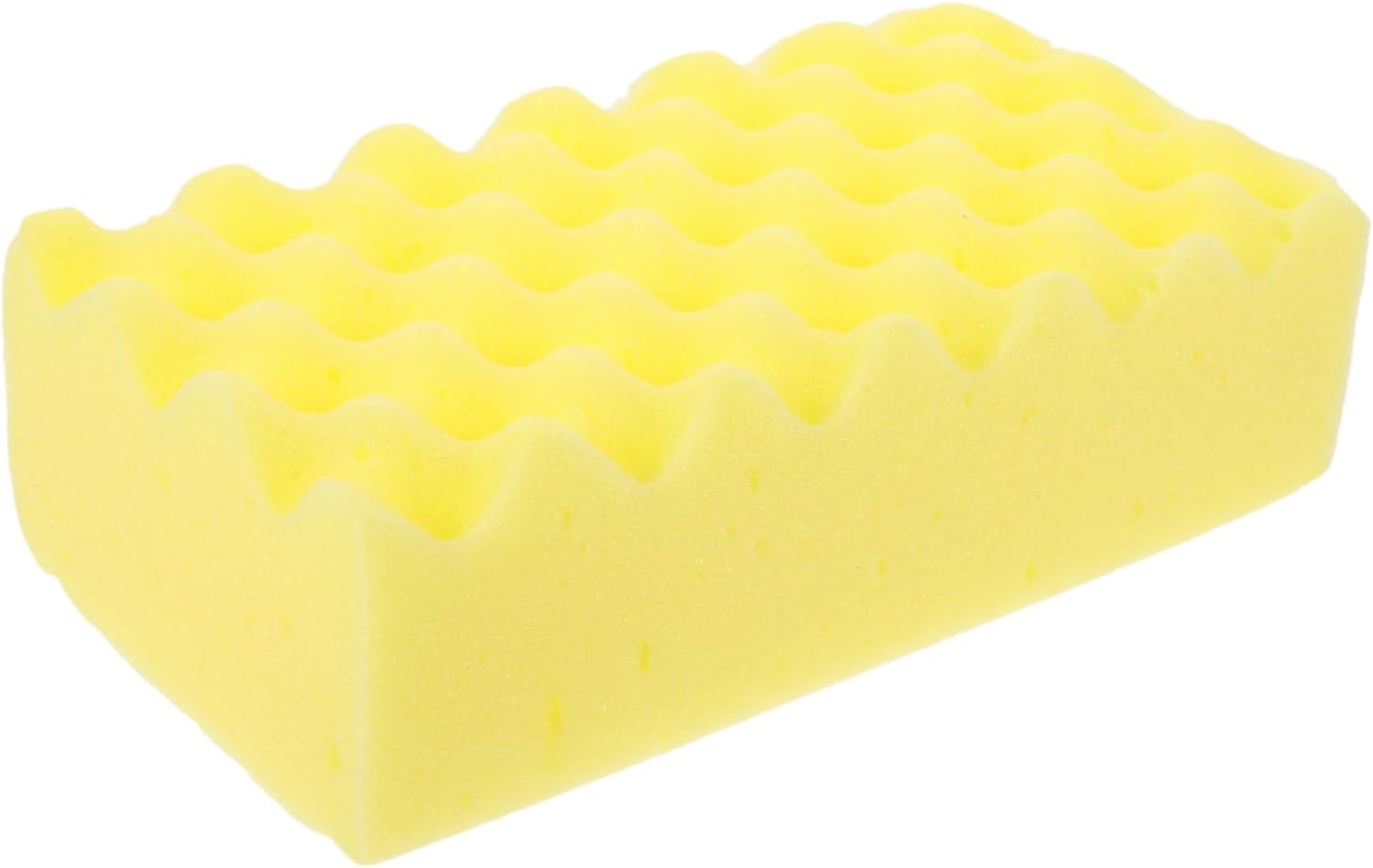 PRETYZOOM Car Washing Sponge Durable Auto Cleaning Scrub Sponge for Efficient Dirt Removal Multi Functional Honeycomb Design for Waxing Automotive Care Vibrant