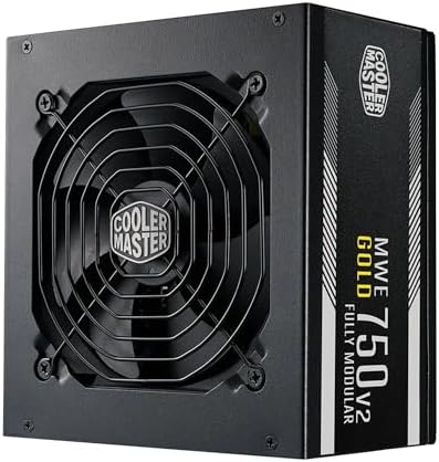 Cooler Master MWE Gold 750 V2 Fully Modular Power Supply – 750W 8...