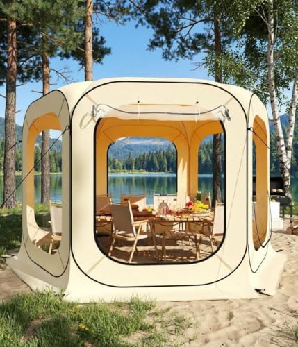 12X12 ft Outdoor Pop Up Bubble Tent, Garden Dome Igloo Tent...