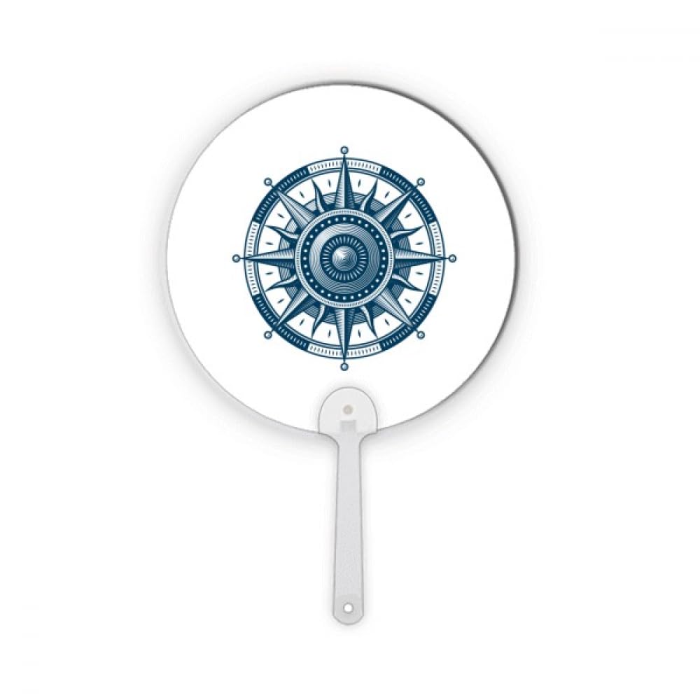 Boussole d'exploration militaire océan plastique objet déco rond