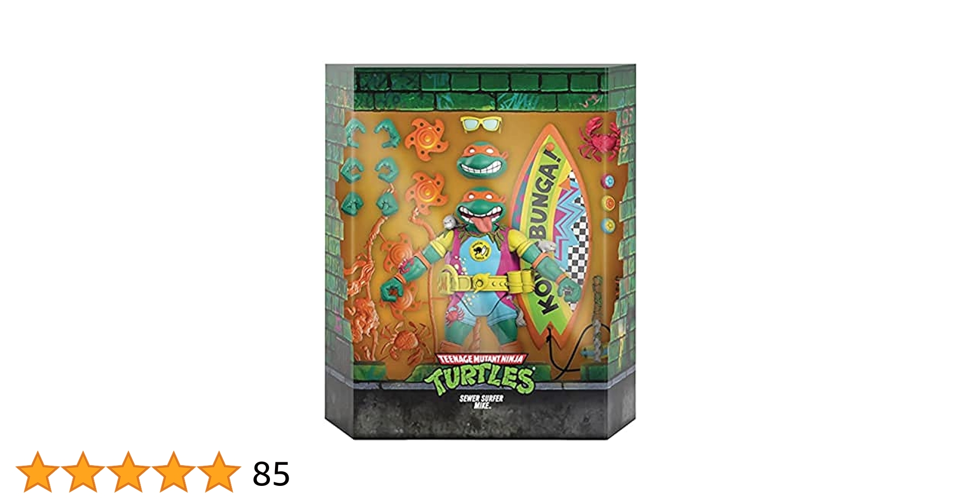 ◼️TMNT◼️タートルズ フィギュア サーファー マイク ◼️TMNT◼️タートルズ フィギュア プレイメイツ フランケン