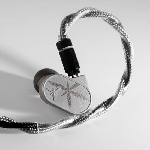 Moondrop LAN II Casque 4,4 mm, connecteur 3,5 mm, 0,78 mm, câble remplaçable, 10 mm, double cavité, casque intra-auriculaire HiFi (LAN II REF) – vue 3