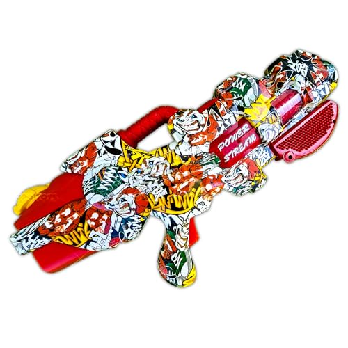 Image of PoPo Toys Summer-SparkStream: Electric Aquatic Blaster| Long Range | High Pressure Automatic Squirt Gun Toys for Summer Pool Party | Automatic Electric Water Guns for Adults & Kids