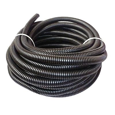 Cacovedo 30 ft Dog Cat Cord Protector Electric Wires Covers Wire Loom Tubing Protect Wires from Rabbits, Cats and Other Pets- Outer diameter 1/2 inch