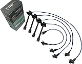 High Performance Racing Spark Plug Wires Compatible with Camry 2.2L L4 5S-FE 1994 1995 1996 Blue