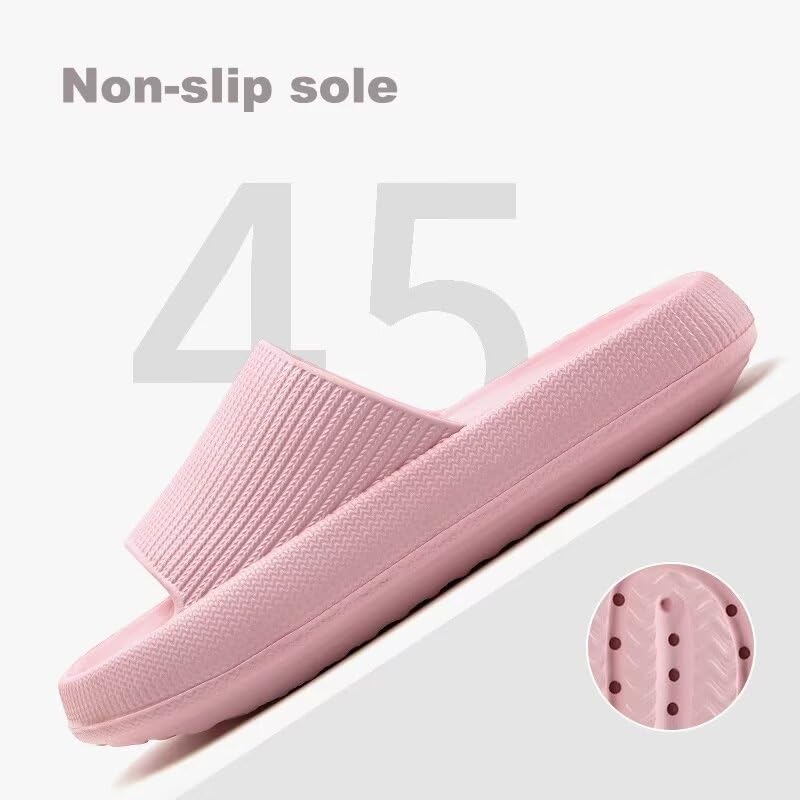 Kids Cloud Slippers, Boys Girls Pillow Slippers Open Toe Slip on Comfy EVA Thick Sole Bathroom Shower Slides Sandals Summer Non-Slip Beach Pool Shoes2
