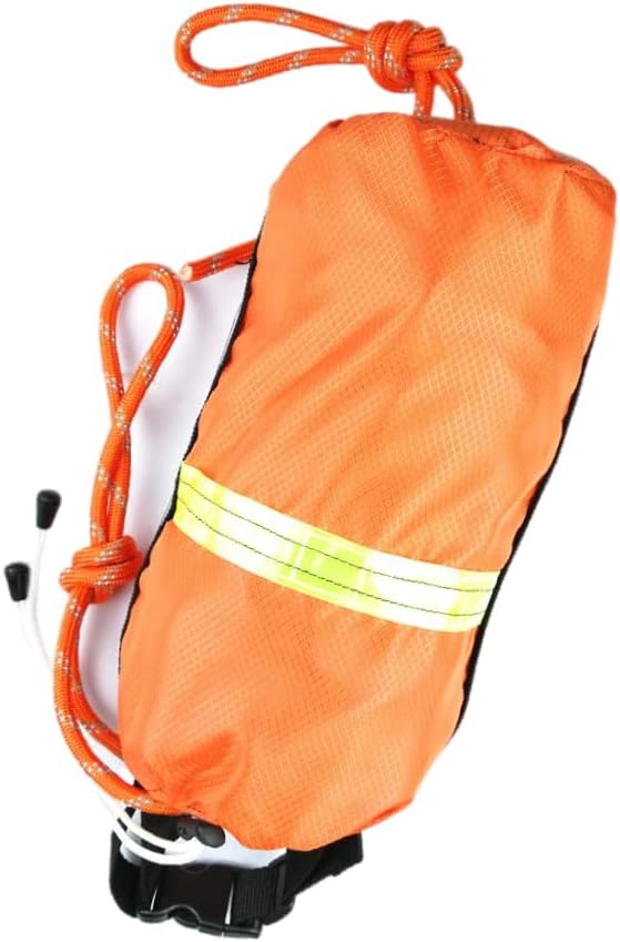 Water Rescue Rope Bag High Visibility Floating Throw Line Emergency Safety Equipment for Boating,Sports