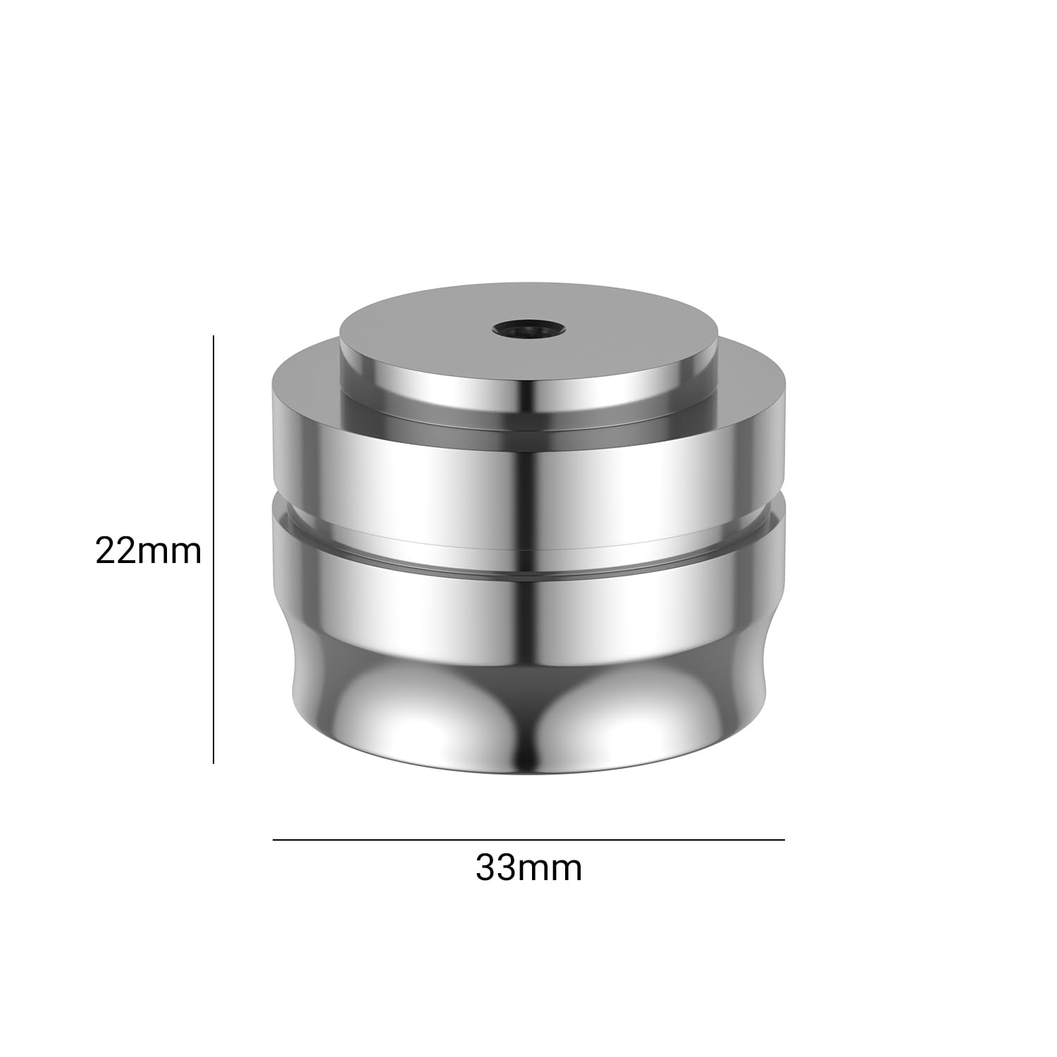 Piedini per altoparlante HiFi 33 x 22 mm alluminio massiccio 4 szt subwoofer