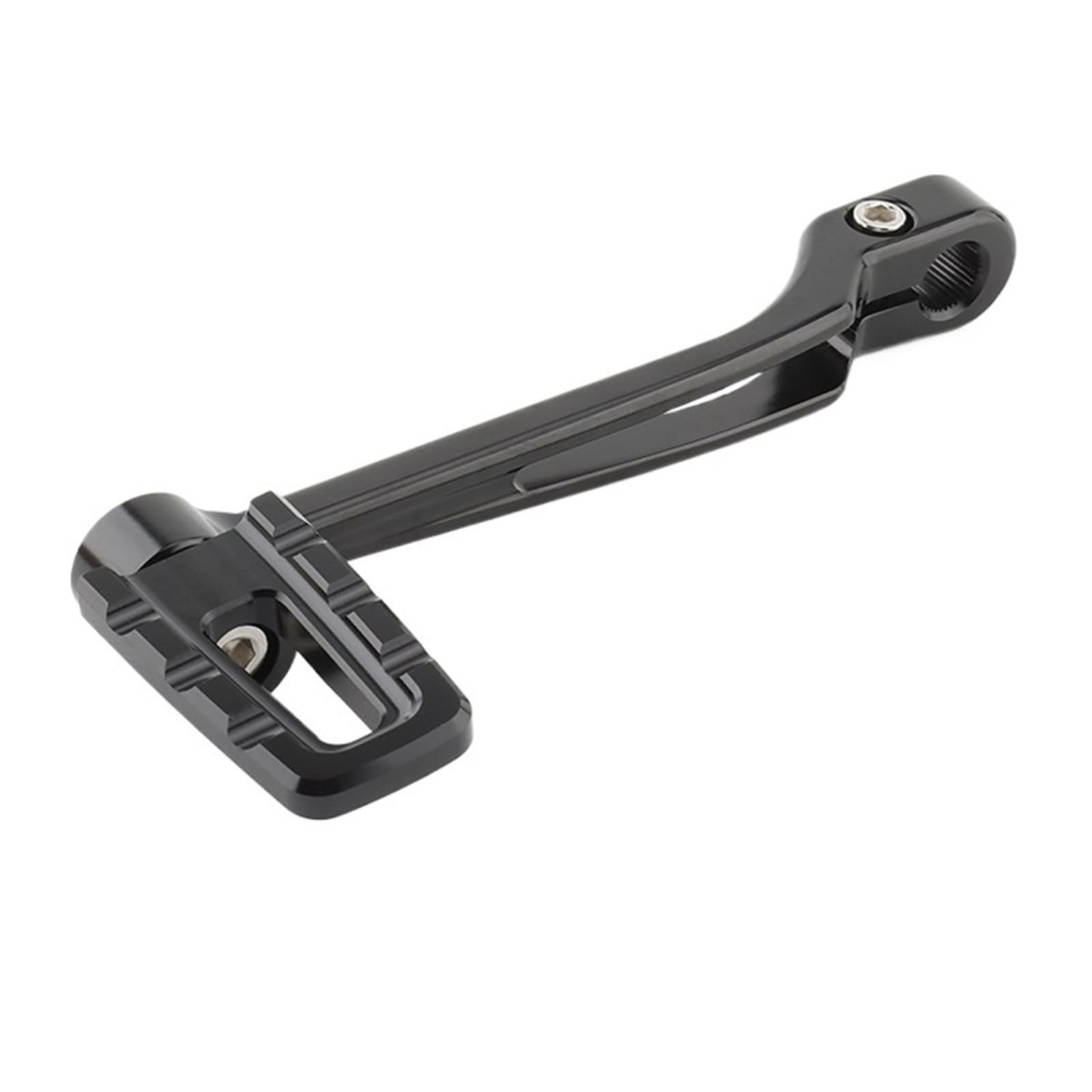 AQYHSOTW Motorcycle Gear Toe Shift Lever Shifter Peg Fit for Harley Touring Road King Electra Street Glide 1988-2023 Softail FL Black Starter Recoil(Black B)