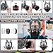 Full Face Respirator Gas Mask - Reusable Gas Masks Survival Nuclear and Chemical with 40mm& P-A-1 Activated Carbon Filter Against Gases/Dust/Vapors/Fume for Chemicals, Spray Paint, Industry, Sanding