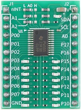 TCA9555 I2C I/O Expander 16-Bit GPIO Expansion Board for Arduino