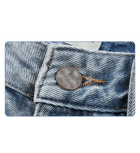 Men's Retro Washed Distressed Light-Colored Jeans American High Street Slim Fit Straight Leg Damaged Jeans2