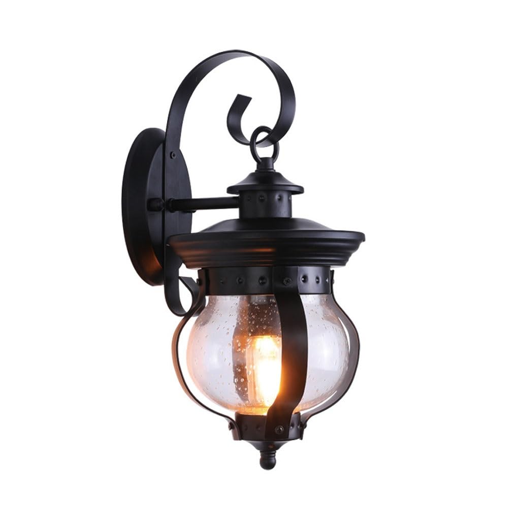 Applique Murale Extérieure Rétro ENGENDER Lampe de Cour en Aluminium