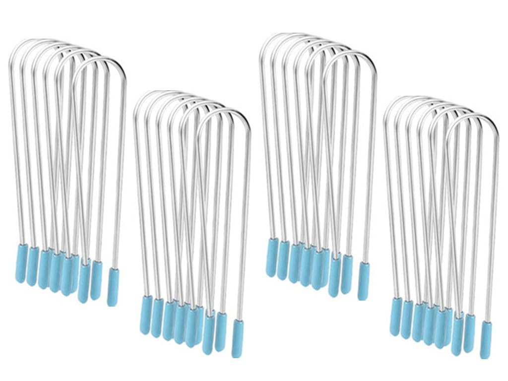 DDRAUY 20Pcs Hot Curler Clips Replacement Kit,Hot Roller Clips Replacement,Hot Roller Clips Rollers Securing Pins Fits 0.75 Inch Hot Rollers Curlers(0.75