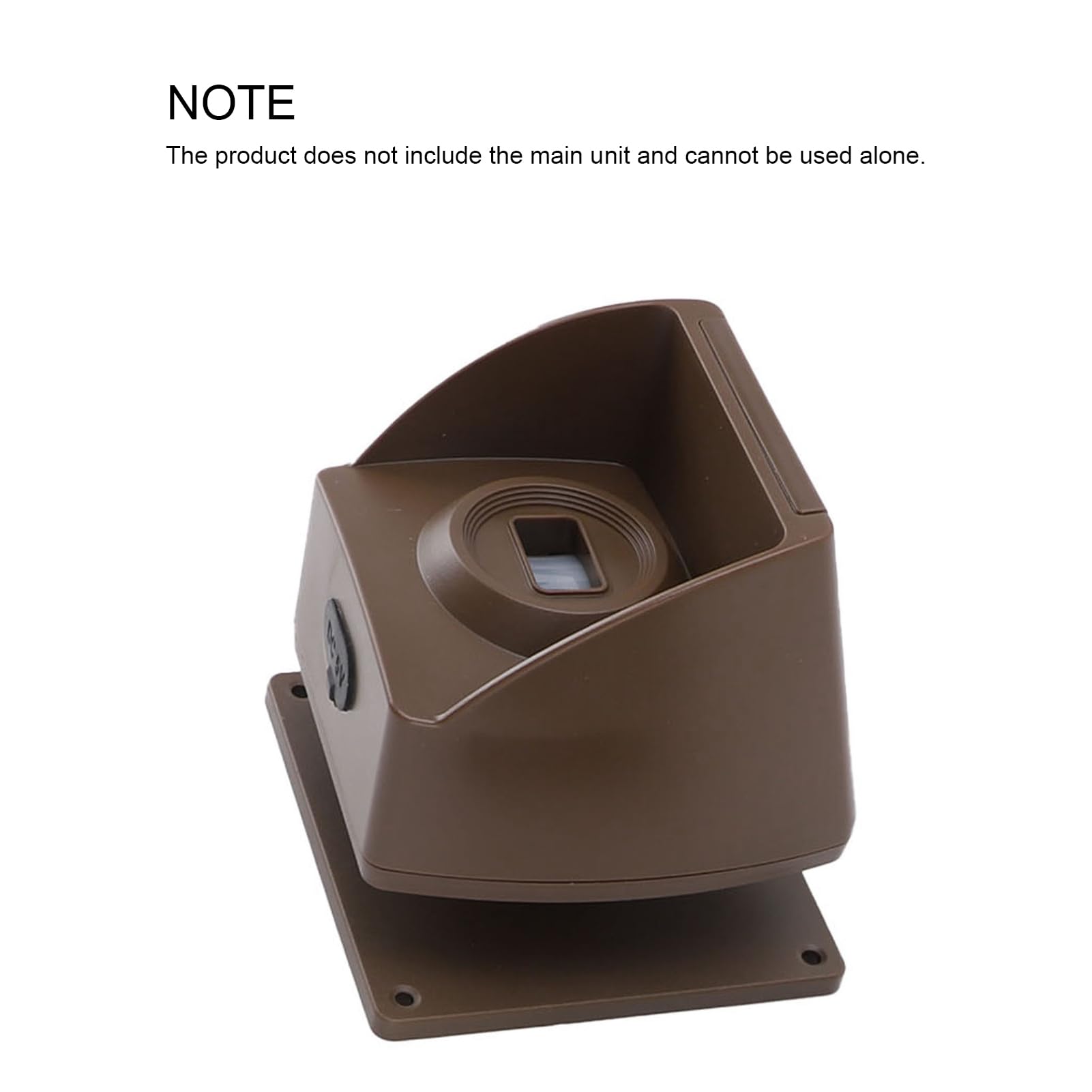 Sensore di Movimento Esterno Wireless con Allarme per Vialetto a Lungo Raggio per Uso in Giardino Alimentato a Energia Solare 1 unità