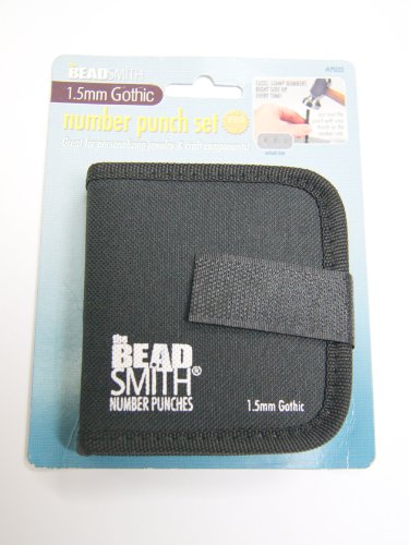 ESTUCHE PUNZONES GRABADO NÚMEROS GOTHIC 1,5 MM