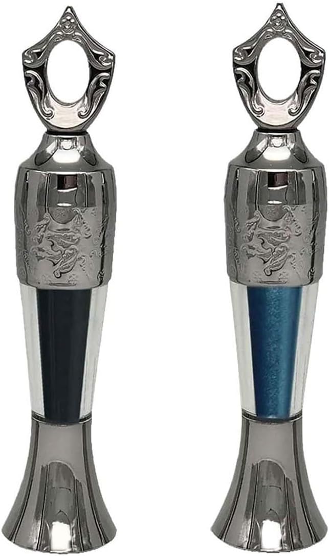 𝒌𝒐𝒉𝒍 Powder Eyeliner,100% Natural Egyptian 𝒌𝒐𝒉𝒍 Eyeliner–iInspired by Ancient Egyptian Beauty, Handmade Waterproof Long-Lasting Natural Traditional (Blue+Silver black)7-14 days delivery