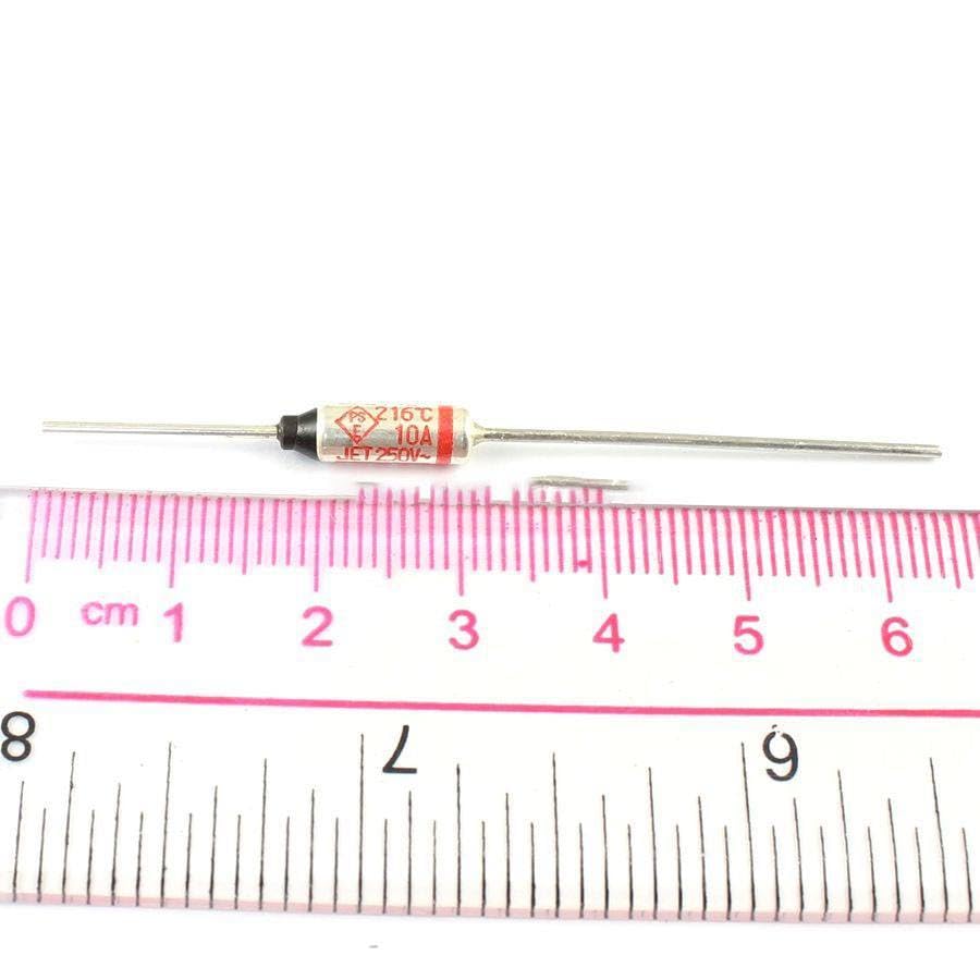 100 Pcs Thermal Fuse 216 Degree TF Cutoff 250V 10A SF214E