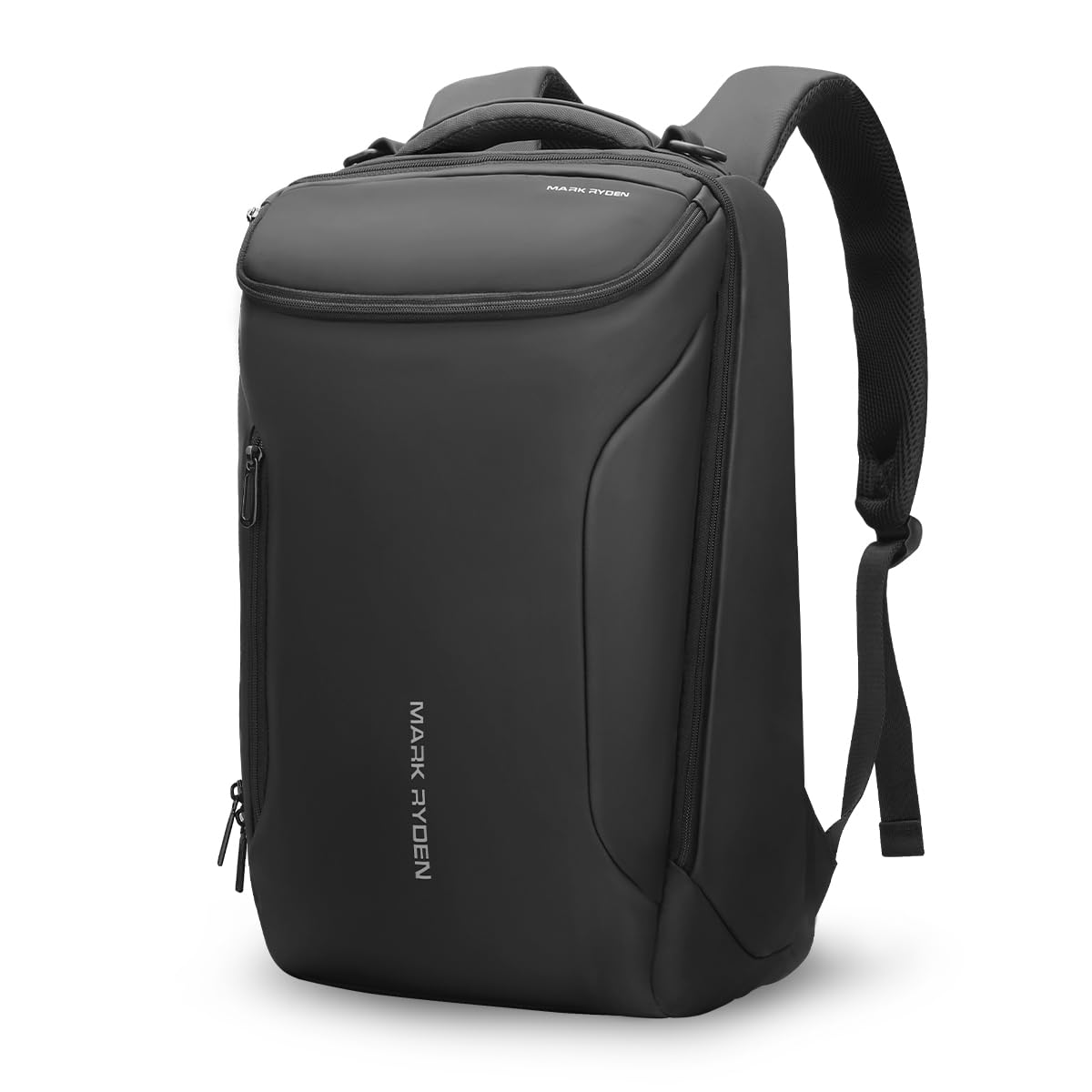 MARK RYDEN Sac à Dos Fin Homme 15,6" - Étanche 3-en-1 Avec Port USB, Sangle Amovible - Idéal Travail Et Quotidien