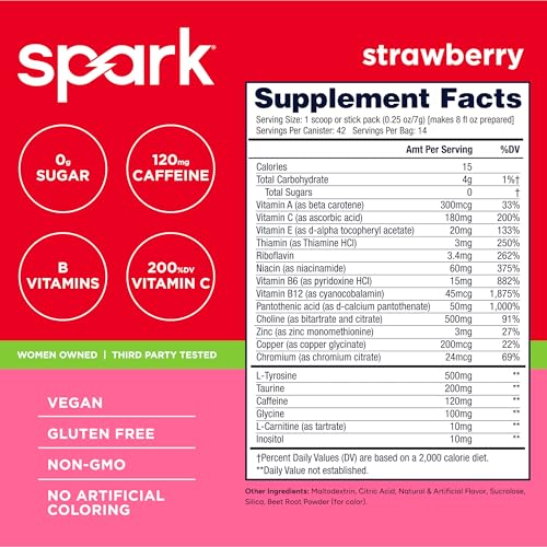 image for AdvoCare Spark - Energy Drink Mix - Vitamin & Amino Acid Supplement - 