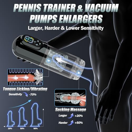 Male-Masturbator-Penis-Pump-Adult-Sex-Toys-for-Men-Sex-Toy-Mens-Sex-Toys-Pumps-Enlargers-7-Thrusting-Rotating-Vibrating-Sucking-Licking-Pocket-Pussy-Adult-Toys-Male-Sex-Toy-Stroker