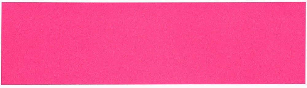 Jessup Jessup Griptape® Colors Skateboard Sheet, 9 x 33", Neon Pink (Pack of 20)