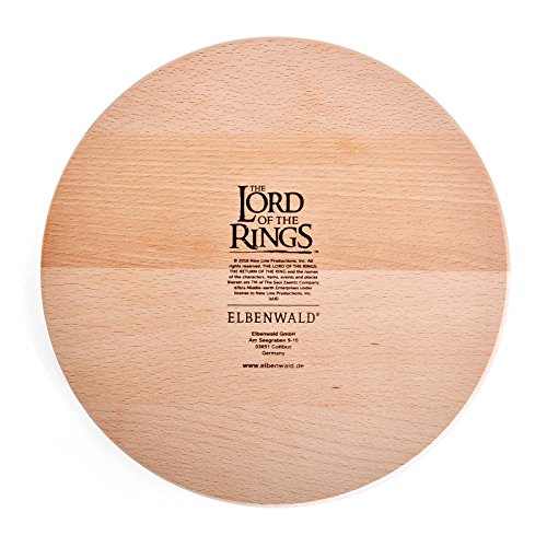 Planche à découper l'Anneau unique du Seigneur des Anneaux en bois de hêtre - 5