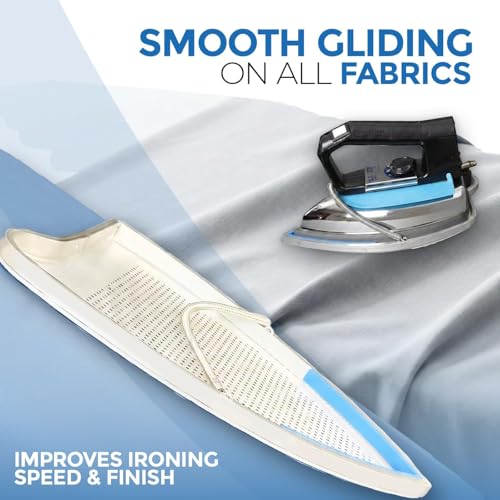 Image of Teflon Ironing Shoe 2128 for Industrial Iron | Non-Stick, Heat-Resistant Cover for Improved Ironing Performance | Protects Delicate Fabrics, Reduces Scorching & Shine | Durable and Easy to Attach