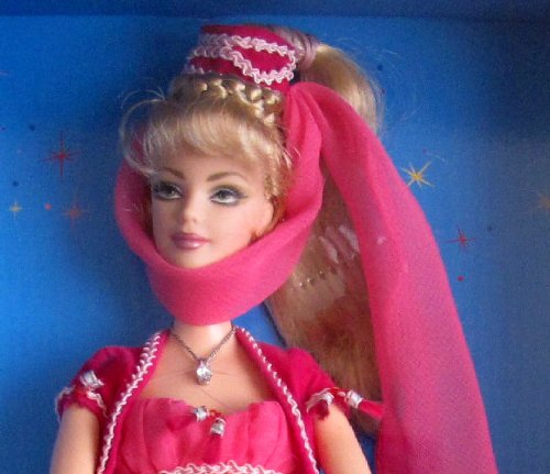 Barbie I DREAM of JEANNIE DOLL w COA, Display STAND & More  