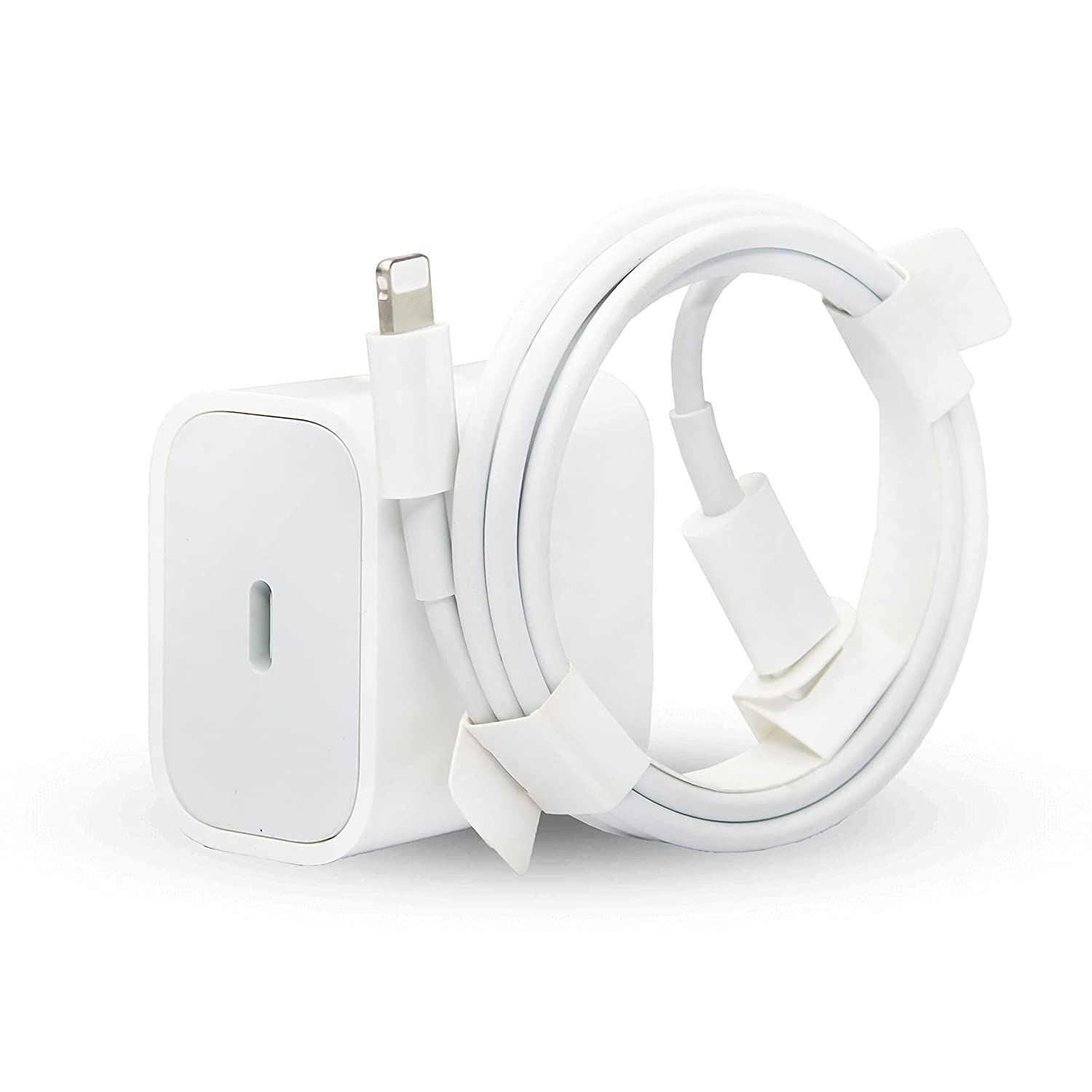 The Black Store Original 20W Wall Charger for iPhone 14 Pro 14 Pro Max 14 14 Plus 13,13 Pro,13 Pro Max,13 Mini,12,12 Pro,11 Pro Max,12 Mini(Adapter & Cable)with 6 Months Warranty,White(83S000724)