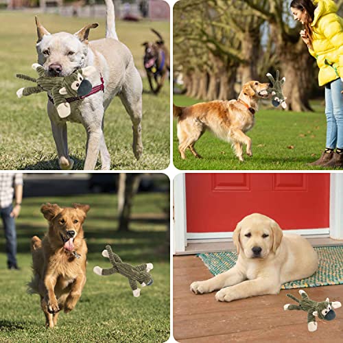 Hundespielzeug, Hunde Spielzeug, Plüschhundespielzeug, quietschendes Hundespielzeug, welpenspielzeug, gefüllte Hundekauspielzeug für Welpen, kleine, mittlere, große Hunde (AFFE)